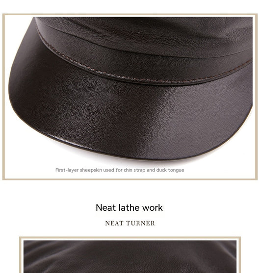 Gorro de Piel de Cordero Otoño e Invierno - Image 13