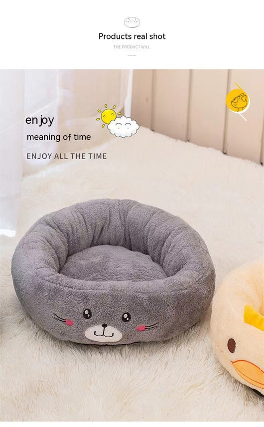 Cama Térmica para Mascotas con Bordado de Estaciones - Abrigo Universal Invierno - Image 13