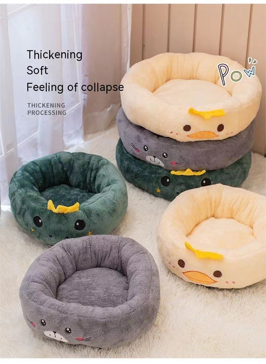 Cama Térmica para Mascotas con Bordado de Estaciones - Abrigo Universal Invierno - Image 16