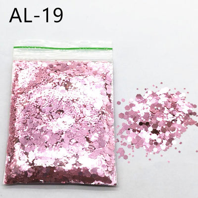 Lentejuelas Mixtas para Uñas 10g - Purpurina Artística Premium - Image 74