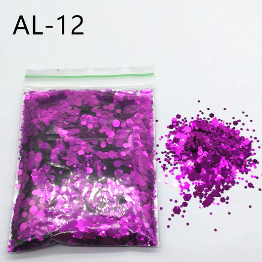 Lentejuelas Mixtas para Uñas 10g - Purpurina Artística Premium - Image 75