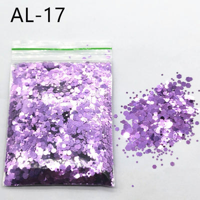 Lentejuelas Mixtas para Uñas 10g - Purpurina Artística Premium - Image 77