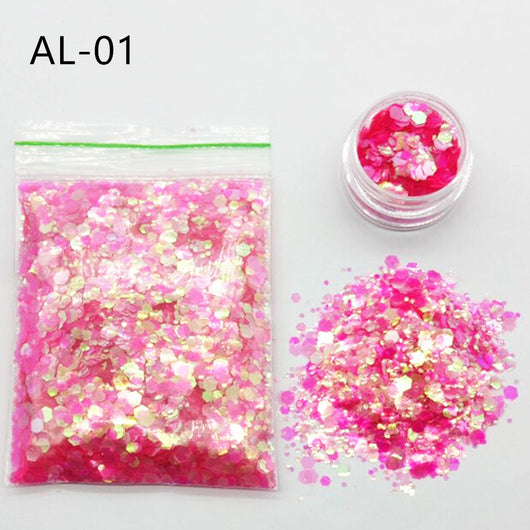 Lentejuelas Mixtas para Uñas 10g - Purpurina Artística Premium - Image 87