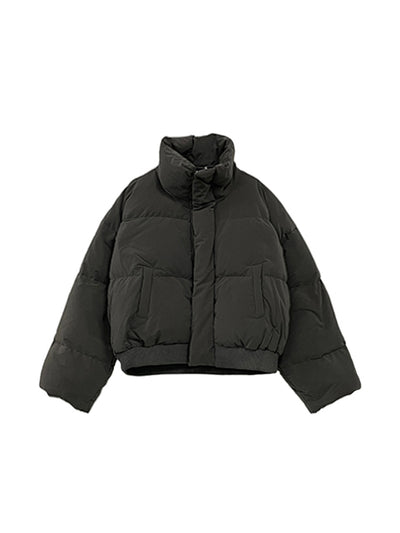 Chaqueta Acolchada de Invierno para Parejas con Cuello Alto - Image 19