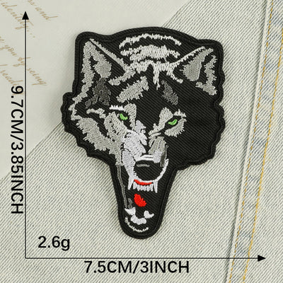 Kit de Accesorios Lobo: Parches para Zapatos, Gorras y Complementos - Image 9