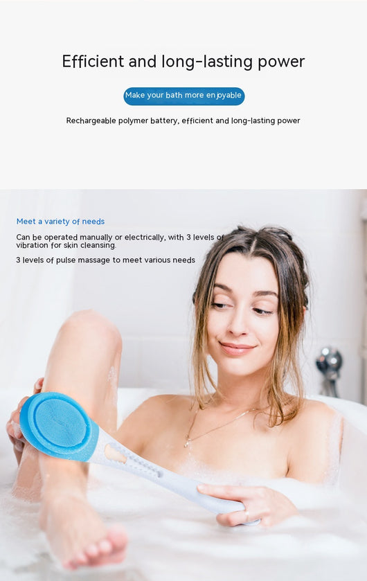Cepillo de Baño Masajeador Eléctrico para Limpieza Corporal - Image 38