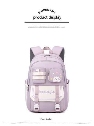 Mochila Escolar de Gran Capacidad para Niñas de Primaria - Diseño Lindo - Image 13
