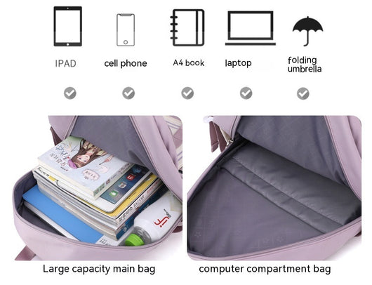 Mochila Escolar de Gran Capacidad para Niñas de Primaria - Diseño Lindo - Image 14