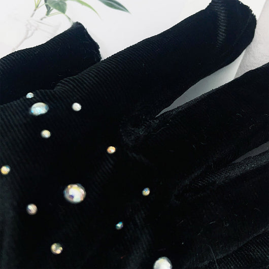 Guantes de Terciopelo Dorado Cálido - Image 16