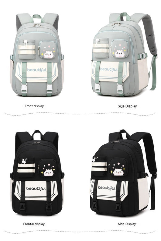 Mochila Escolar de Gran Capacidad para Niñas de Primaria - Diseño Lindo - Image 19