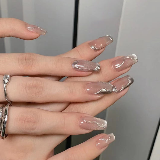 Esmalte de Uñas Efecto Ojo de Gato Degradado Artesanal - Image 8