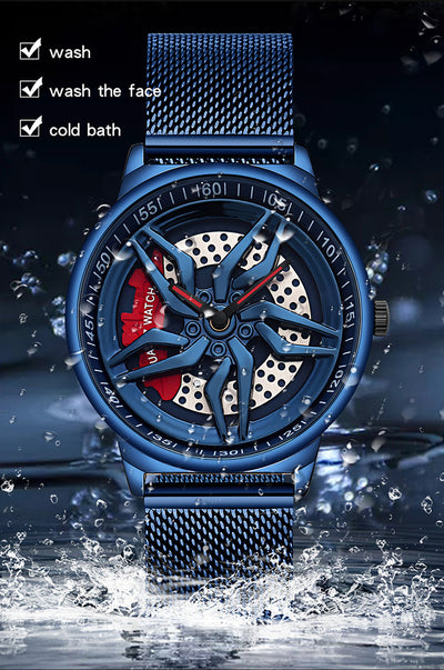 Reloj Inteligente de Personalidad Giratoria Resistente al Agua - Image 27