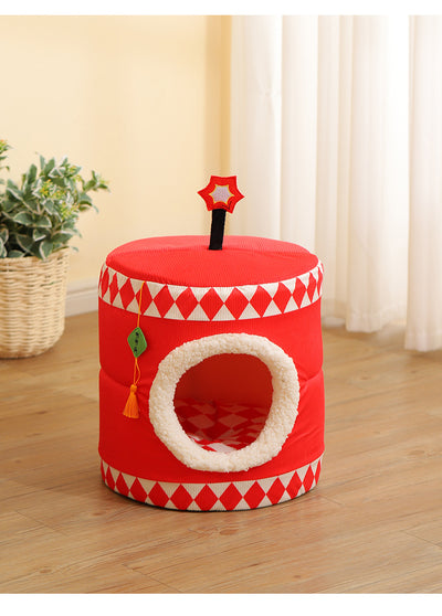 Cama Térmica para Gatos Caja de Regalo Festiva Persimón de la Suerte - Image 18