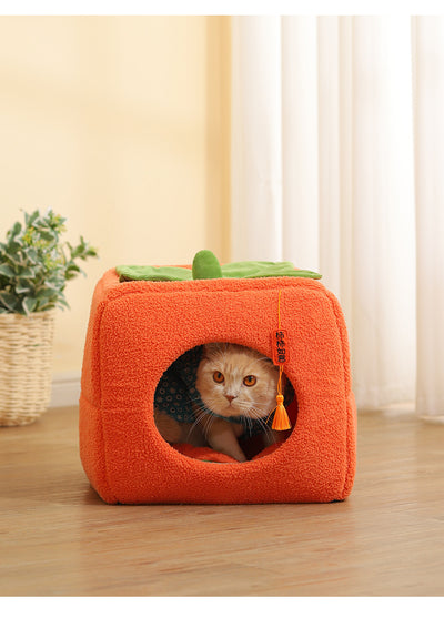 Cama Térmica para Gatos Caja de Regalo Festiva Persimón de la Suerte - Image 19