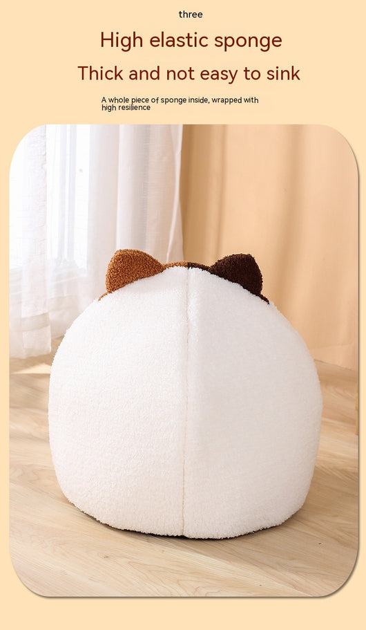 Nido Cálido para Gatos - Cama Felpa Cerrada Invierno - Image 10
