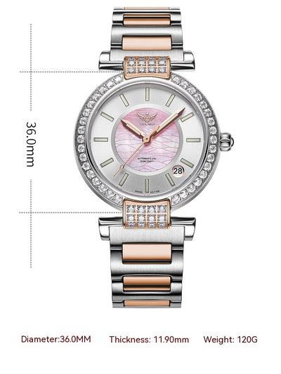 Reloj Mecánico Automático Impermeable para Mujer - Image 7