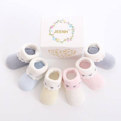 Calcetines Infantiles Otoño con Puño Suelto - Comodidad Total para Bebés - Image 8