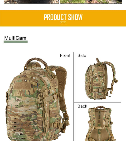 Mochila Táctica Camuflaje Profesional - Image 16
