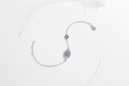 Pulsera de Plata Ley 925 Ojo del Demonio - Image 9