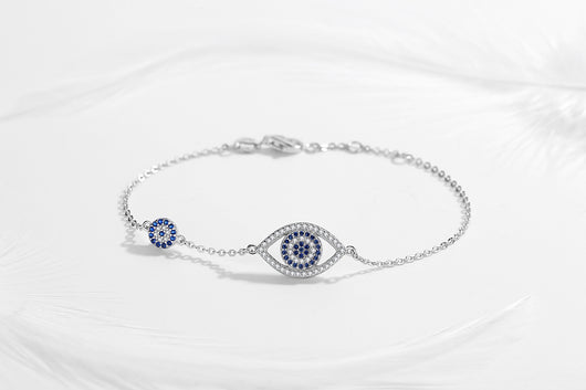 Pulsera de Plata Ley 925 Ojo del Demonio - Image 13