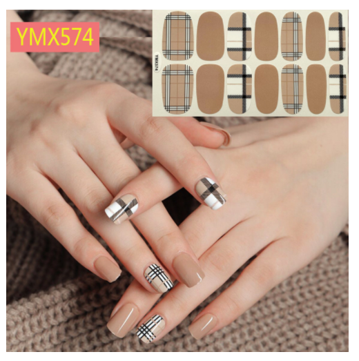 Pegatinas de Uñas Completas - Diseño Profesional Instantáneo - Image 44