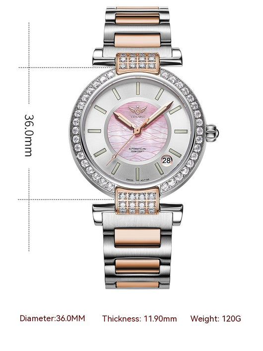 Reloj Mecánico Automático Impermeable para Mujer - Image 8