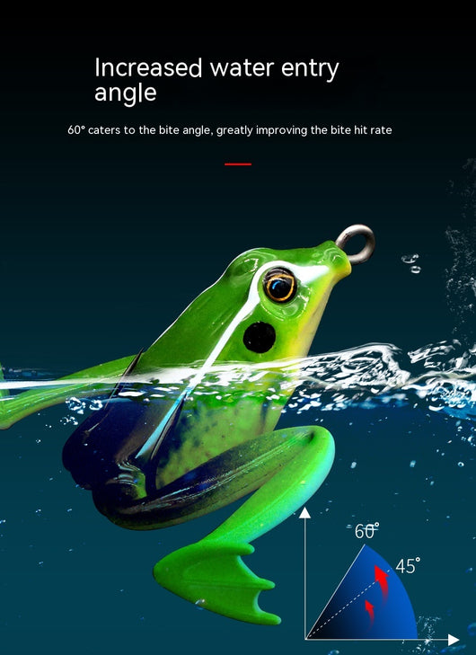 Anzuelo Artificial Bionic Thunder Frog - Doble Gancho para Pesca de Depredadores - Image 10