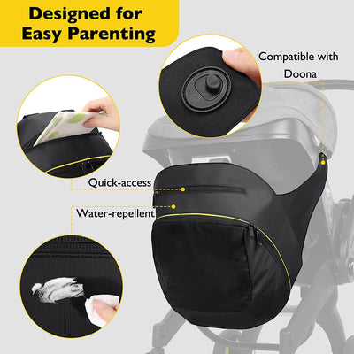Bolsa de Almacenamiento Multifuncional para Carriola y Asiento de Seguridad 4 en 1 - Image 11