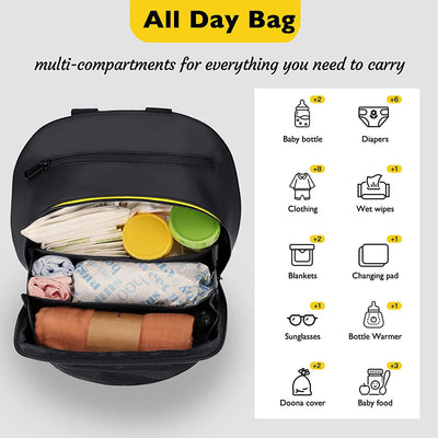 Bolsa de Almacenamiento Multifuncional para Carriola y Asiento de Seguridad 4 en 1 - Image 13