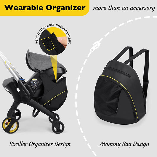 Bolsa de Almacenamiento Multifuncional para Carriola y Asiento de Seguridad 4 en 1 - Image 16
