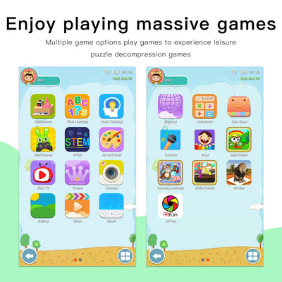 Tablet Infantil 7 pulgadas - Computadora de Aprendizaje Inteligente con WiFi y Bluetooth - Image 16