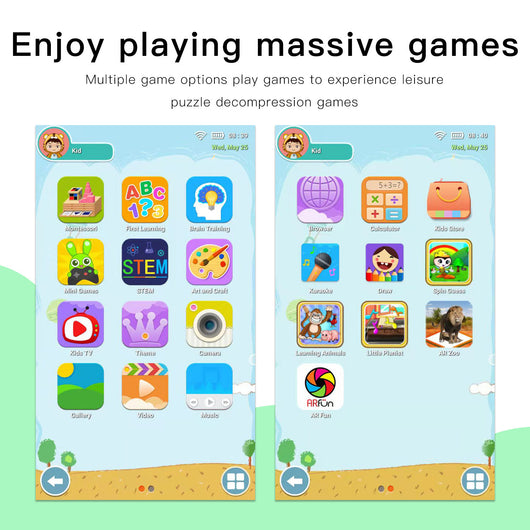 Tablet Infantil 7 pulgadas - Computadora de Aprendizaje Inteligente con WiFi y Bluetooth - Image 16