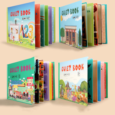 Libro Interactivo Educativo con Pegatinas - Juguete Montessori para Niños - Image 16
