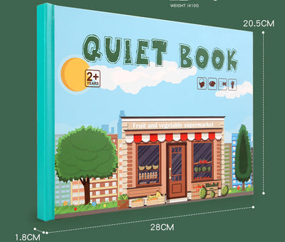 Libro Interactivo Educativo con Pegatinas - Juguete Montessori para Niños - Image 29