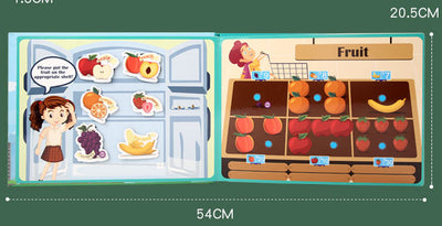 Libro Interactivo Educativo con Pegatinas - Juguete Montessori para Niños - Image 30