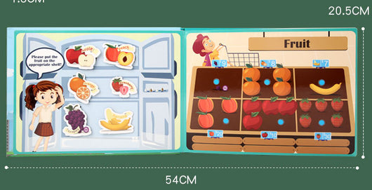 Libro Interactivo Educativo con Pegatinas - Juguete Montessori para Niños - Image 30