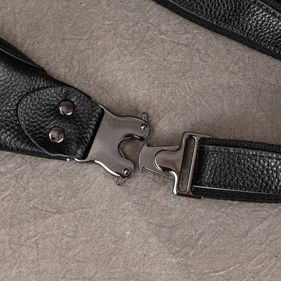 Bolsa Mensajero de Cuero para Hombre - Diseño Minimalista y Funcional - Image 40