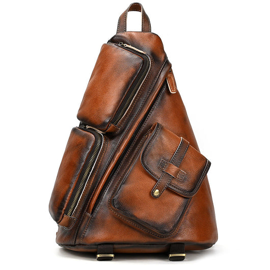 Bolsa Mensajero de Cuero para Hombre - Diseño Minimalista y Funcional - Image 41
