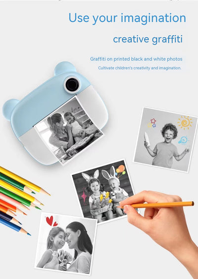 Cámara Instantánea Infantil con Impresora Integrada - Image 12