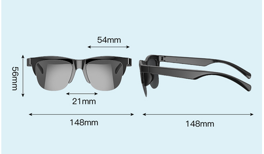 Gafas Inteligentes con Conducción Ósea Bluetooth - Image 9