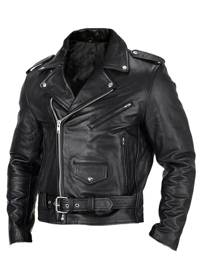 Chaqueta de Cuero para Motociclista - Colección Primavera Otoño - Image 7