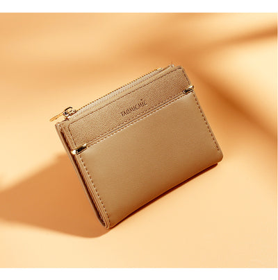 Billetera Corta para Mujer con Múltiples Compartimientos y Cierre - Image 11