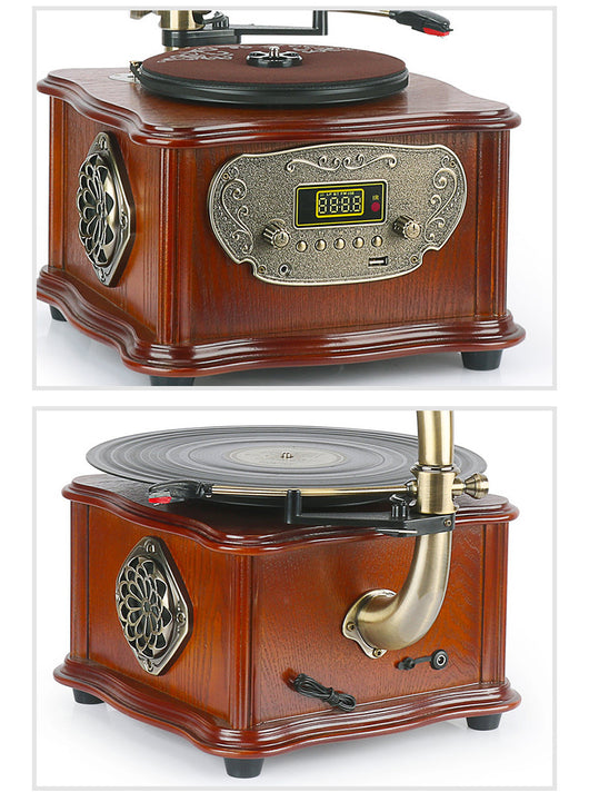 Tocadiscos Retro Petunia con Bluetooth y Audio Premium - Image 13