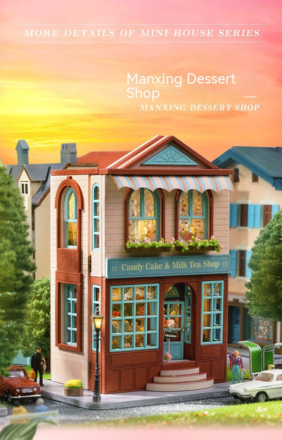 Miniatura de Casa Artesanal de Madera - Colección Adorable para Decorar - Image 27