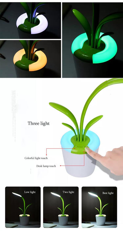 Lámpara LED de Escritorio USB con Protección Ocular para Oficina y Hogar - Image 24