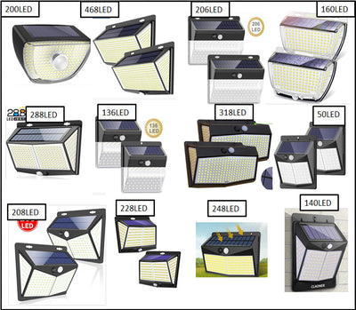 Lámpara Solar LED 200 para Exterior - Iluminación Inteligente de Patio - Image 8