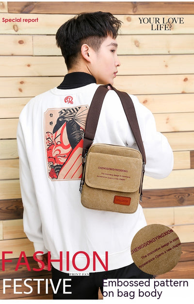 Mochila Ejecutiva de Lona con Correa de Hombro - Image 23