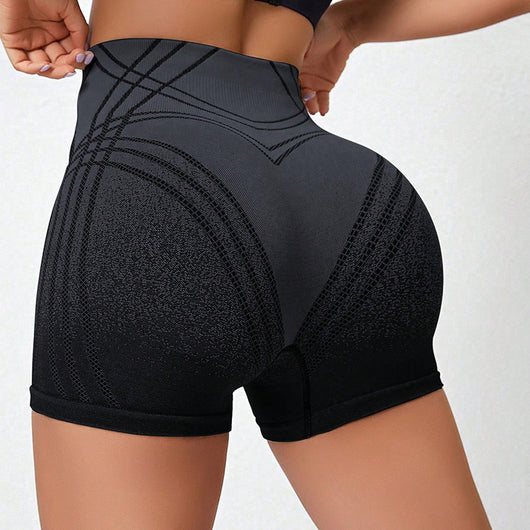 Shorts Deportivos Cintura Alta con Degradado - Image 16