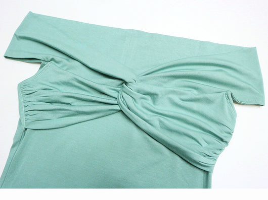 Top Tejido Crop Escote en V Hombros Descubiertos - Ajuste Ceñido Verano - Image 56