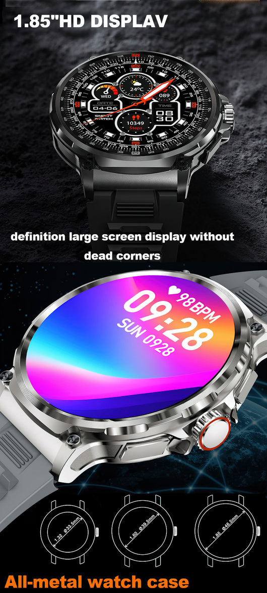 Reloj Inteligente Deportivo con Llamadas Bluetooth, Monitor Cardíaco y Oxígeno - Image 18